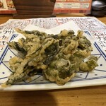 GOTTO酒場 - わかめの天ぷら　350円
