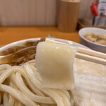 手打ちうどん 上を向いて - 端っこ麺