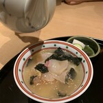 まき村 - お食事　鯛茶漬け