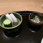 まき村 - お食事　鯛茶漬け