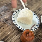 魁龍 - 魁龍味噌をつけてどうぞ٩( 'ω' )و