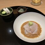 まき村 - お食事　鯛茶漬け