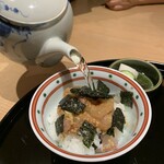 まき村 - お食事　鯛茶漬け