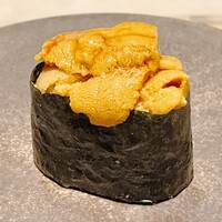 鮨白 - 紫雲丹の軍艦②