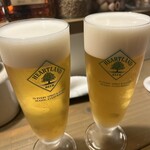 パスタとワインの小さな食堂 ビアンカ - 生ビール