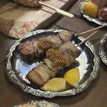 YAKITORI DINER THE HICKORY BIRD - 豚バラの燻製串