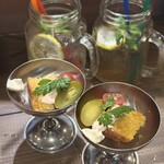 YAKITORI DINER THE HICKORY BIRD 梅田店 - コーンブレッド（お通し）