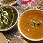 アイキッチン 戸頭店 - ほうれん草チキン＆キーマ