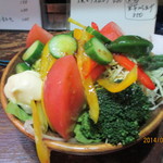 雑魚萬 - 14/8野菜サラダ