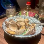 魚馬る - あさり酒蒸し