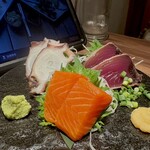 魚馬る - 鮮魚盛り合わせ