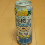 ディオ - 甘くない檸檬堂 7% 500ml (税抜)99円 (2025.05.27)