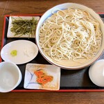 蕎麦の里 びばいろ - 【2025/4】ざるそば