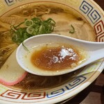 まっち棒 溝の口店 - とんこつ＋醤油スープ