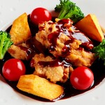 中国料理 百楽 - 2025.6-8-豚ヒレ肉の黒酢酢豚