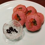 寿庵忠左衛門 - 紅茶鴨の三色巻き