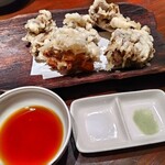 寿庵忠左衛門 - 舞茸の天婦羅