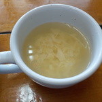 光陽亭 - 玉子スープ