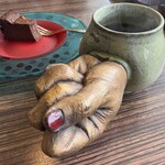 エントロ スープ&タパス - コーヒー！！！見てくださいこの迫力！