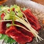 餃子 照井 - 馬刺し