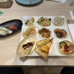 マルシェダイニング「ネン」 - 2回目　イカ焼きピザ寿司!