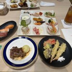 マルシェダイニング「ネン」 - 1回目　まずは、寿司天ぷら肉！