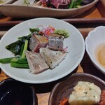 ブランニュー酒場カツオとさくら - ぶり藁焼き小鉢膳1,150円税込