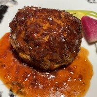SAMURAI dos Premium Steak House 八重洲鉄鋼ビル店 - ２回目の訪問　ランチハンバーグ　やはり美味しい