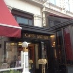 Café Sacher - カフェ入口
