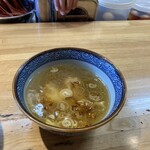 支那そば なかじま - つけ汁しお