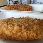 肉の黒田 - メンチカツ　店頭にて揚げたて　嬉しい100円