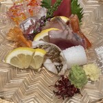 寿し炉端 喜多郎寿し - お造り盛り合わせ10種