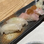 寿し炉端 喜多郎寿し - 鯛・金目鯛