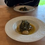 青 AO - 広島産牡蠣と菜の花