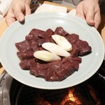 炭焼 金竜山 - レバー２人前