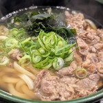 無常うどん ま - 肉うどん