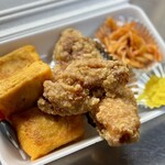 桃たろう - からたま単品 砂糖味 580円。