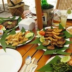 MENEGA CAFE - シーフードビーチランチの完成