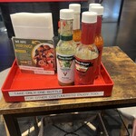 FALAFEL BROTHERS 澀谷PARCO店 - 調味料變化風味