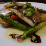 デュフェール - ある日のコース魚料理：穴子