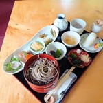 姫のそば ゆかり庵 - 横田小そばのそば御膳