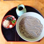 姫のそば ゆかり庵 - 釜揚げそば