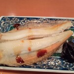 割烹　桶田 - カレイ焼き