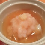 割烹　桶田 - 蓮蒸し