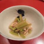 割烹　桶田 - 山菜酢の物