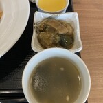 CHINESE DINING 瑞 - 中華スープ・小鉢・ミルクプリン