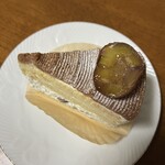 かちっこ菓子店 - 栗のショートケーキ