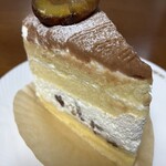 かちっこ菓子店 - 栗のショートケーキ