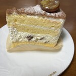 かちっこ菓子店 - 栗のショートケーキ