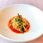 ルッチコーレ - 桜海老のトマトソース リングイネ